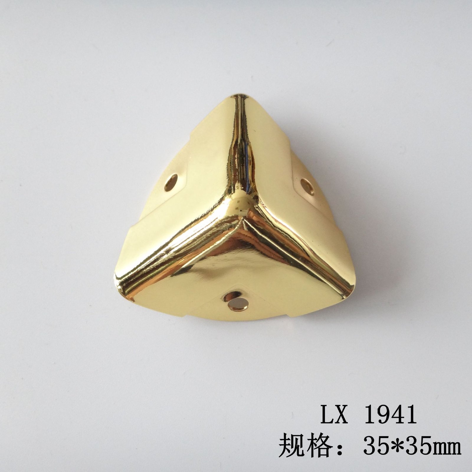 Iron Corner Protector 35x35mm for Leather Case