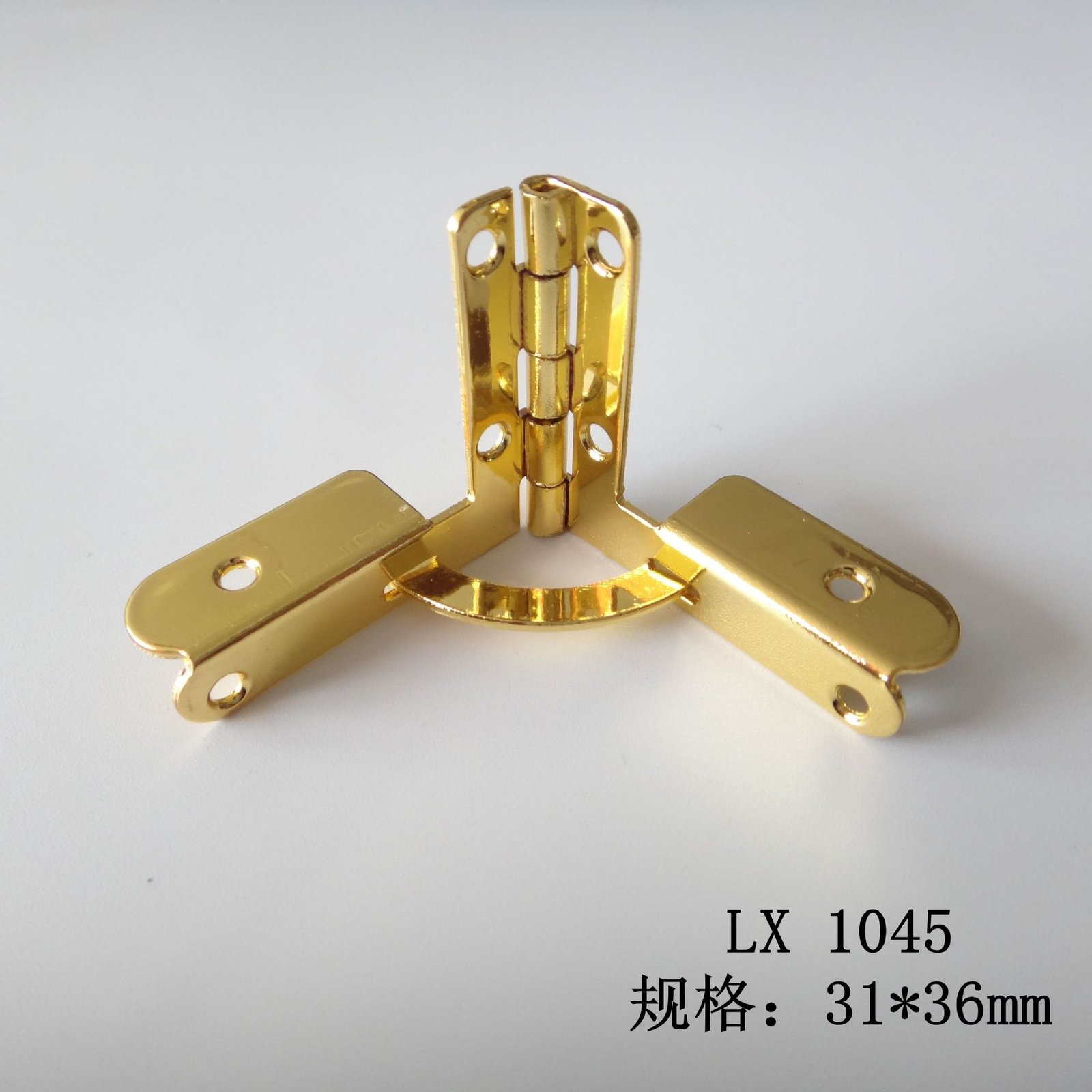 Zinc Alloy L-Hinge 30x30mm for Cigar Box 3