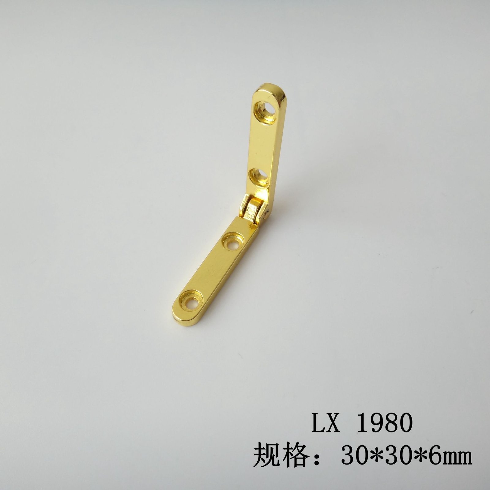 Zinc Alloy L-Hinge 30x30mm for Cigar Box 5