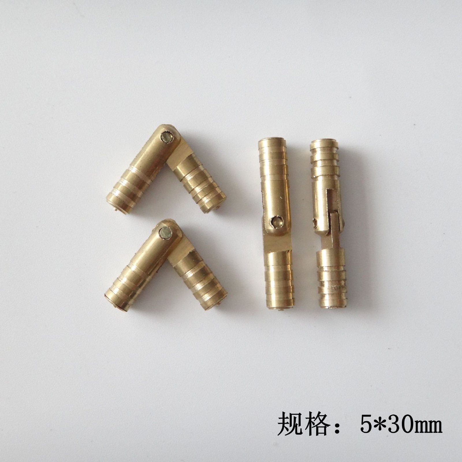 Brass Concealed Hinge 5x30mm for Wooden Box 3