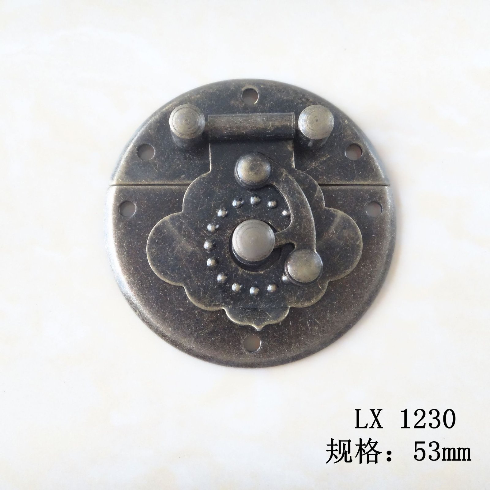 Iron Clasp 74x74mm for Case 2